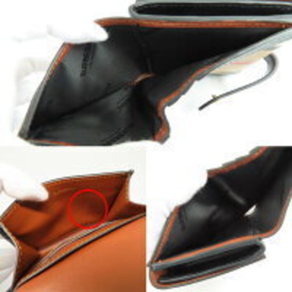 Burberry Icon Stripe Luna wallet beige white black striped coated canvas - Picture 5 of 7